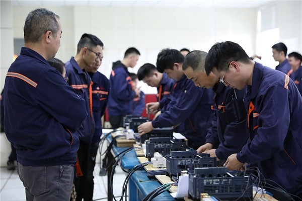 聚酯電工操作技能競賽